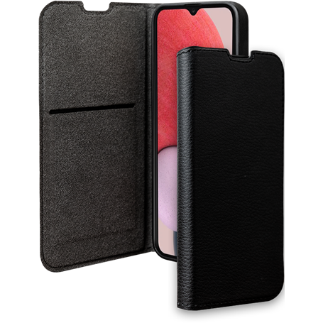 Etui Folio Wallet Samsung G A13 4G Support vidéo Noir - 65% Plastique 