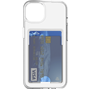 Coque iPhone 14 Plus Hybride avec porte-carte intégré Transparente Big