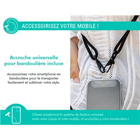 Coque Renforcée iPhone 14 Feronia Bio Pure Noire Itskins