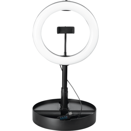 Trépied avec éclairage LED pliable ultra-compact Hama