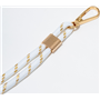 Bandoulière Universelle Amovible Blanche avec Détail gold Artefakt