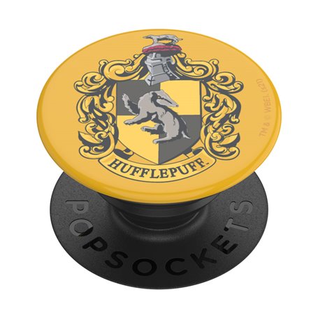 Pop Grip Standard Hufflepuff Noir Popsockets