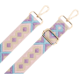 Bandoulière téléphone Universelle Lanière Brésilienne Violette et Rose
