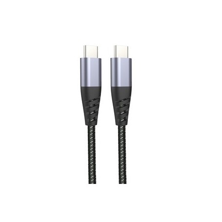 Tiger Power Câble Ultra Resistant USB-C USB-C 1,2M Gris