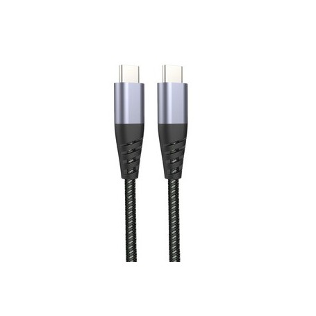 Tiger Power Câble Ultra Resistant USB-C USB-C 2M Gris