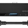 Powerlink Nano Hub USB-C 4-En-1 Avec Câble Extension