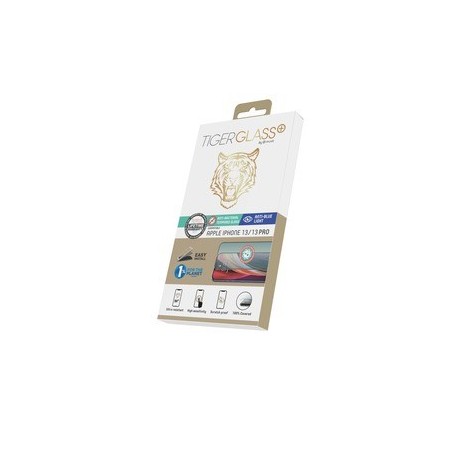 Tiger Glass Plus Verre Trempe Anti Lumiere Bleuei Phone 13/13 Pro