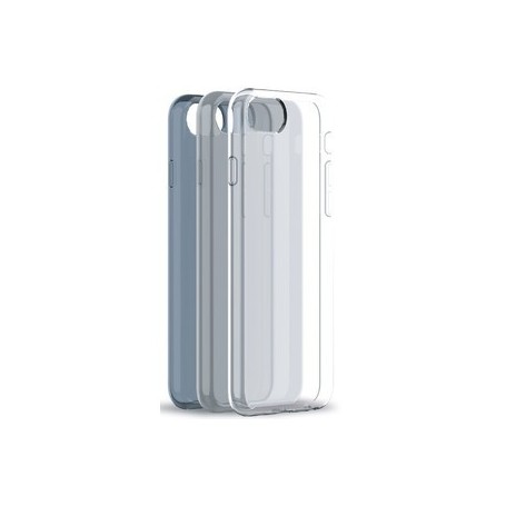 Pack 3 Coques Souples Transparentes iPhone Se/8/7/6S/6