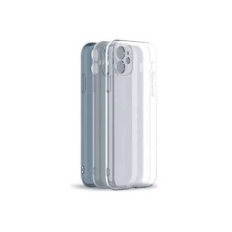 Pack 3 Coques Souples Transparentes iPhone 11/Xr