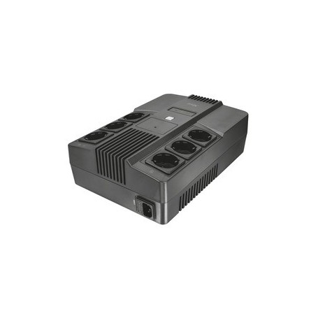 Trust Maxxon Alimentation D'Énergie Non Interruptible 0,8 Kva 6 Sortie(S) Ca