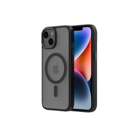 Coque Hybrid Soft Snap (Magsafe) iPhone 15 Minuit