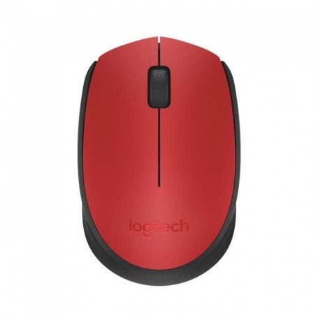 Logitech M171 Red-K souris Ambidextre RF sans fil Optique 1000 DPI