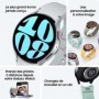 Samsung Galaxy Watch6 44mm Argent Bluetooth