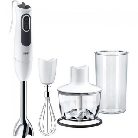 Braun MQ 3135 WH Sauce 0,5 L Mélangeur par immersion 750 W Noir, Blanc