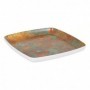 Assiette plate Viejo Valle Goji Blanc Mélamine Carré 21,5 x 21,5 x 2,2 cm