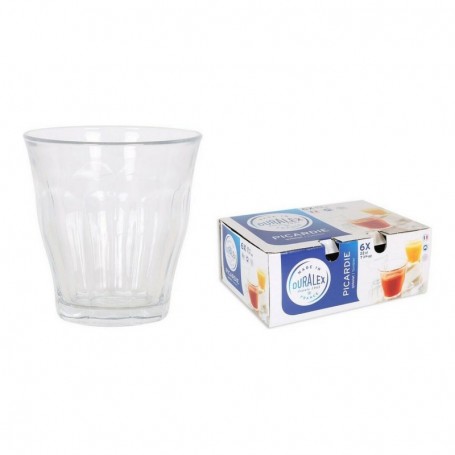Set de Verres Duralex Picardie 200 ml Verre Transparent 6 Unités
