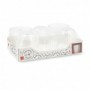 Set de Verres Bormioli Rocco Line Avec relief Transparent 6 Unités verre 290 ml
