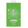 Câble USB vers Lightning Celly USBLIGHT 1 m Blanc
