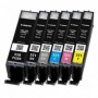Canon Multipack de 6 cartouches d'encre PGI-550/CLI-551 PGBK/C/M/Y/BK/GY