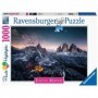 Ravensburger Puzzle 1000 p - Les Tre Cime di lavaredo, Dolomites (Puzzle Highlights)
