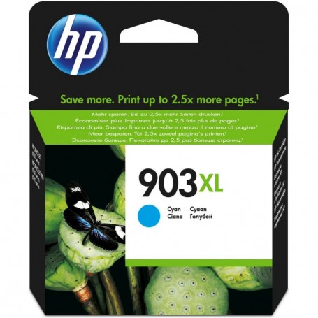 HP 903XL Cartouche dencre cyan grande capacité authentique