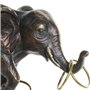 Figurine Décorative DKD Home Decor Métal Résine Eléphant (31 x 13 x 41