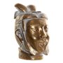 Figurine Décorative DKD Home Decor Doré Résine Oriental Tête 11,5 x 12