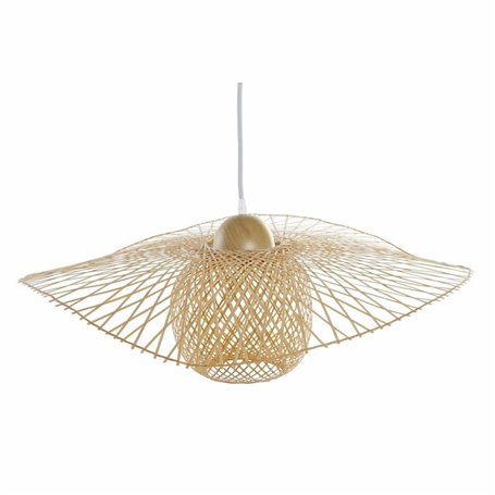 Suspension DKD Home Decor Multicouleur Naturel Bois Bambou Chapeau 55 