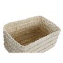 Set de basket DKD Home Decor 28 x 21 x 15 cm Fibre naturelle