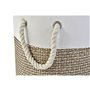 Set de basket DKD Home Decor Polyester 40 x 40 x 49 cm (2 Unités)
