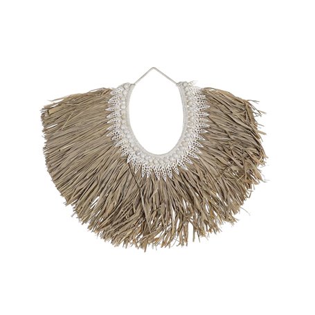 Décoration murale DKD Home Decor Beige Marron Coquillages Fibre (70 x 