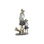 Figurine Décorative DKD Home Decor 16 x 9,5 x 24 cm Bleu Doré Famille