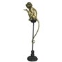 Figurine Décorative DKD Home Decor Doré Métal Résine Colonial Singe (3