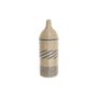 Vase DKD Home Decor Fibre Naturel Gris (20 x 20 x 60 cm)