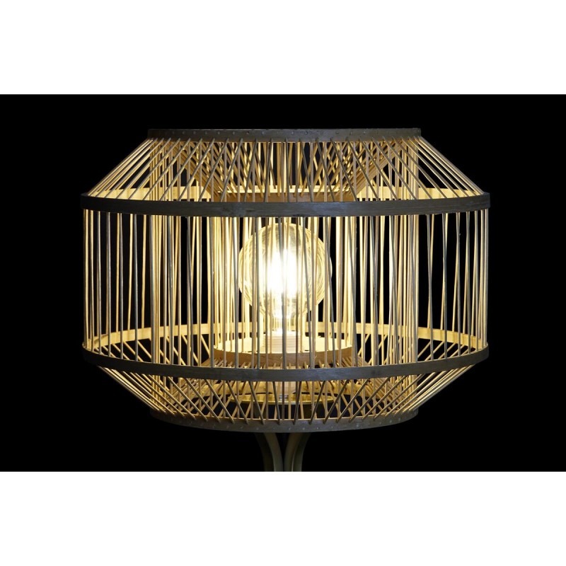 Image secondaire de Écran de lampe DKD Home Decor Naturel Bambou 40 x 40 x 28 cm