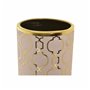 Vase DKD Home Decor 13,5 x 13,5 x 36 cm Porcelaine Rose Doré Oriental