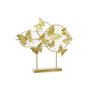 Figurine Décorative DKD Home Decor Doré Métal Papillons (63 x 9 x 58,4
