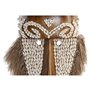Figurine Décorative DKD Home Decor Naturel Masque Fibre (30 x 10,5 x 5