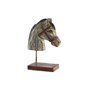 Figurine Décorative DKD Home Decor Cheval Fer Bois de manguier (24 x 1