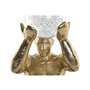 Figurine Décorative DKD Home Decor Noir Doré Résine Homme Moderne (17 
