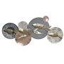 Décoration murale DKD Home Decor Métal Multicouleur Poissons (134 x 10