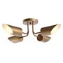 Suspension DKD Home Decor Doré Métal 50 W 70 x 70 x 20 cm