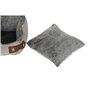 Lit pour animal domestique DKD Home Decor Marron Beige Blue marine 60