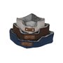 Lit pour animal domestique DKD Home Decor Marron Beige Blue marine 60