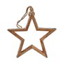 Décorations de Noël Étoile Paillettes silhouette 23 x 2,5 x 40 cm Arge