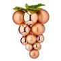 Boules de Noël Petit Raisins Cuivre Plastique 18 x 24 x 18 cm