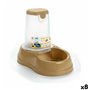 Mangeoire pour chiens Stefanplast Beige Plastique 1,5 L 18,5 x 22,5 x