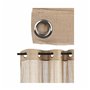 Rideau Beige 140 x 0,1 x 260 cm (6 Unités)