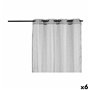 Rideau Gris clair 140 x 0,1 x 260 cm (6 Unités)