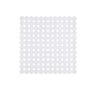 Tapis de Douche Antidérapant Blanc PVC 68 x 36 x 1 cm (6 Unités)